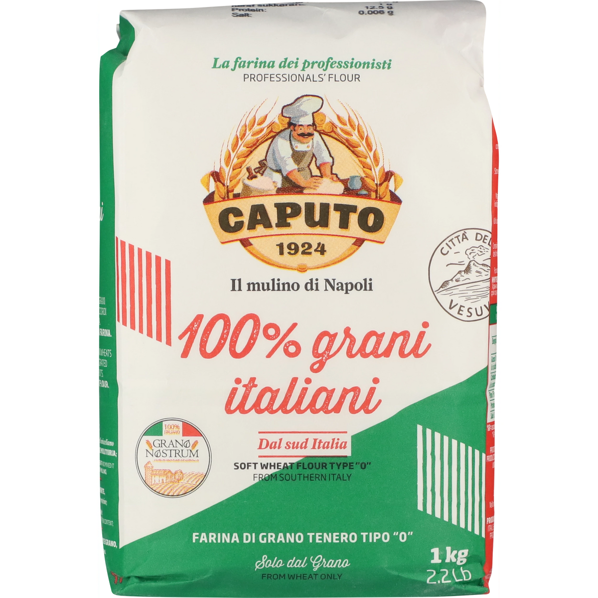 Caputo 100% Itaalia 0-tüüpi nisujahu 1kg