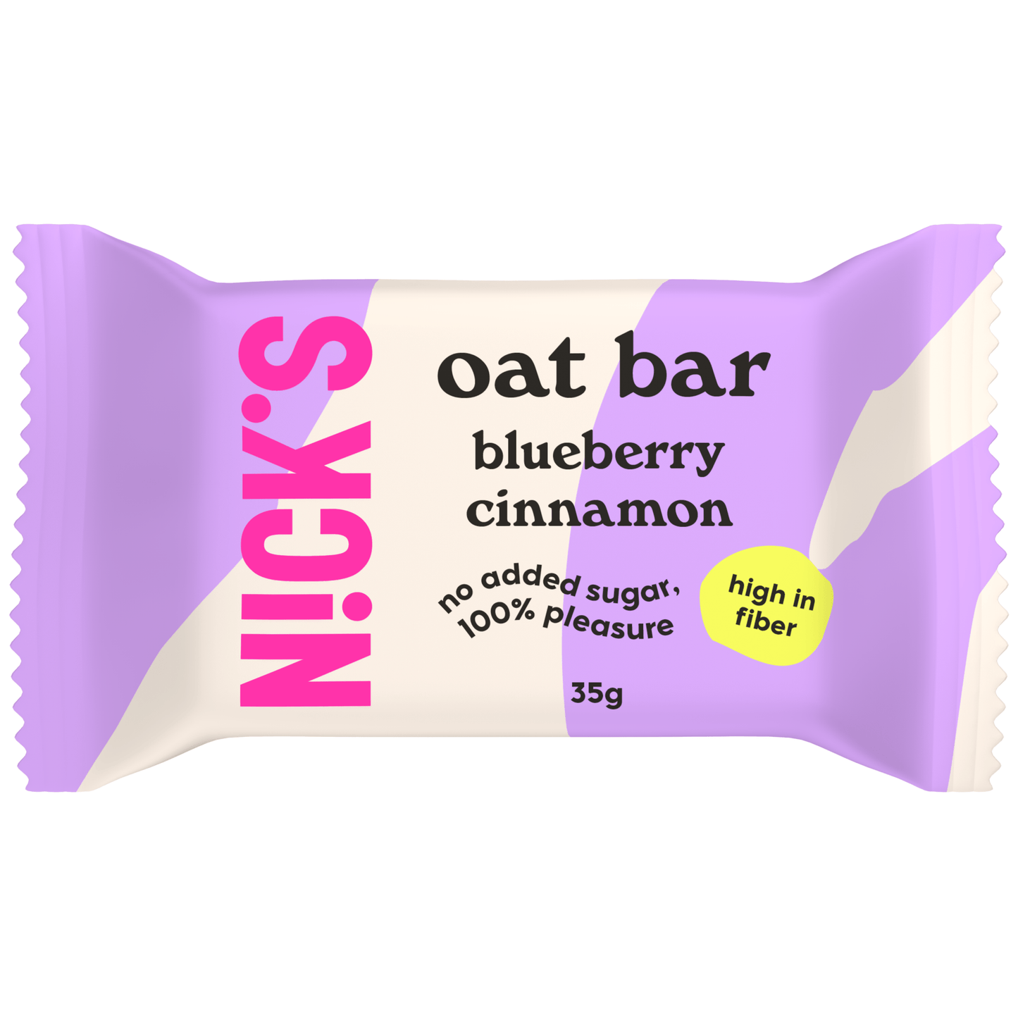 NICK'S - Kaerabatoon "blueberry cinnamon" 35g - njom.ee