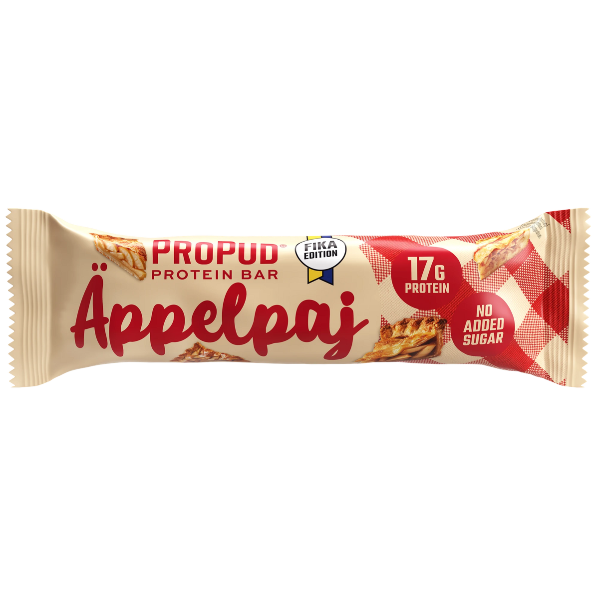 ProPud obuolių pyrago skonio baltyminis batonėlis 55g dėžutė 12 vnt.