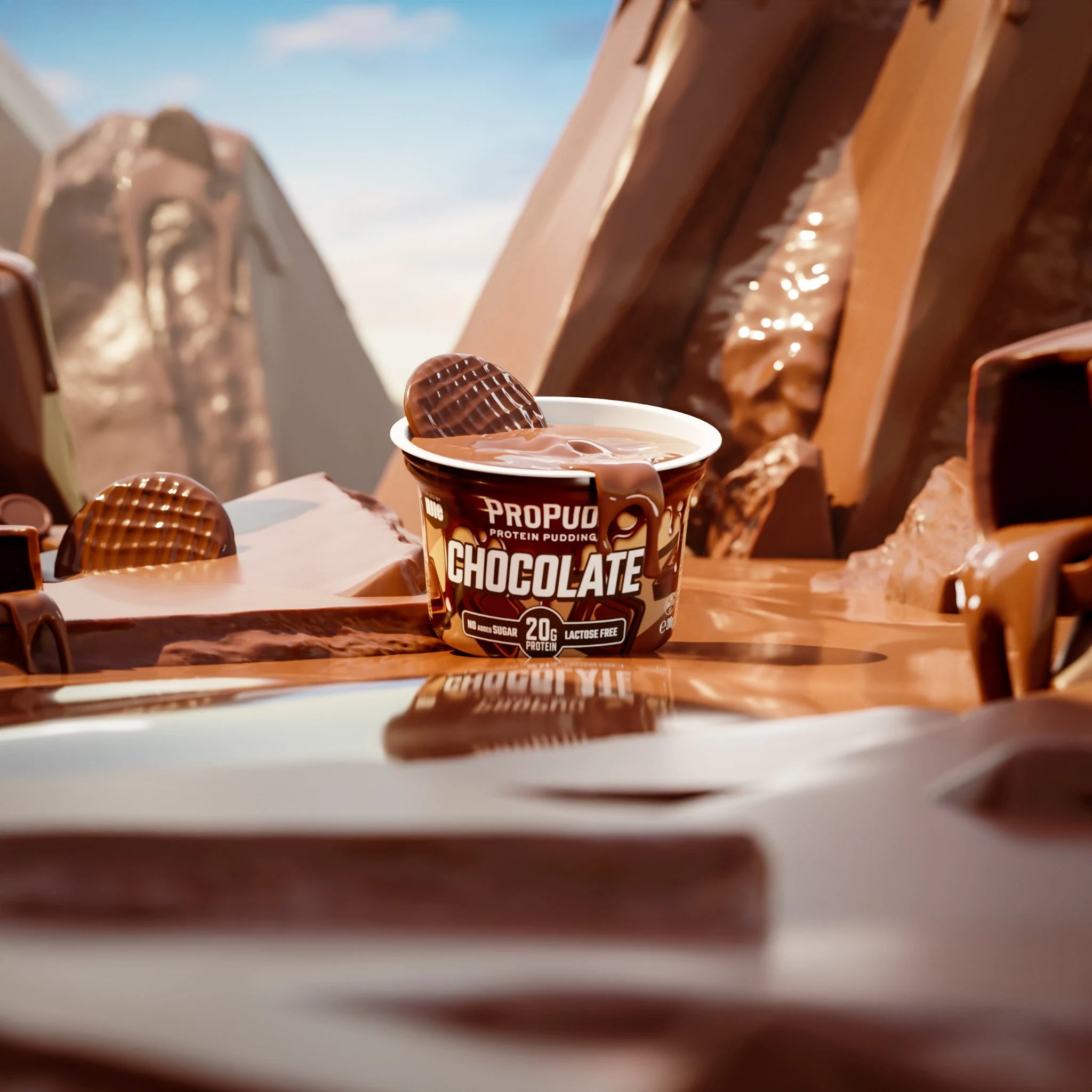 ProPud Chocolate Protein Pudding Box of 12