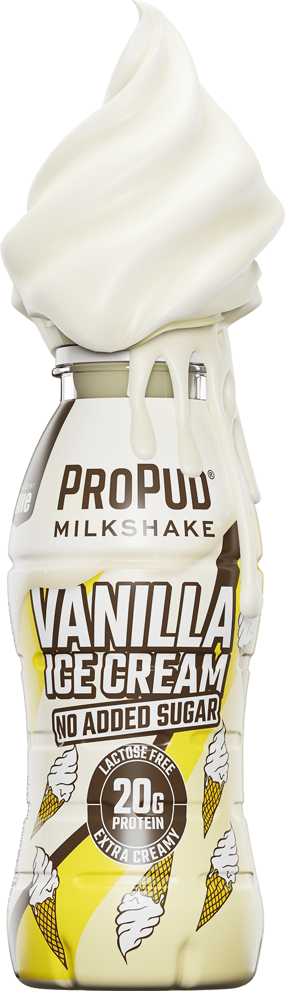 NJIE ProPud Vanilla Ice Cream Protein Shake 330 ml