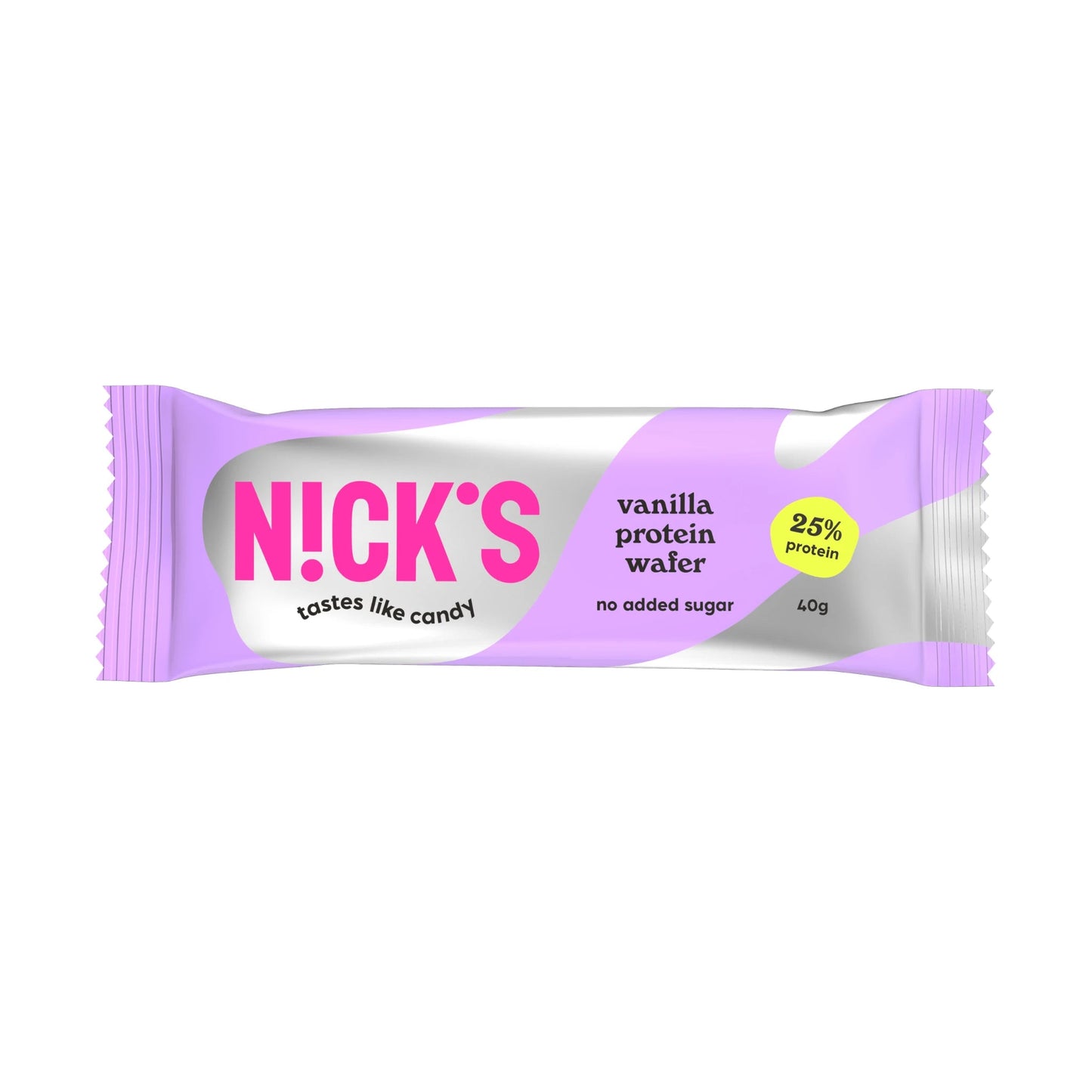 NICK'S - Proteiinivahvel "vanilla" 24 x 40g - njom.ee