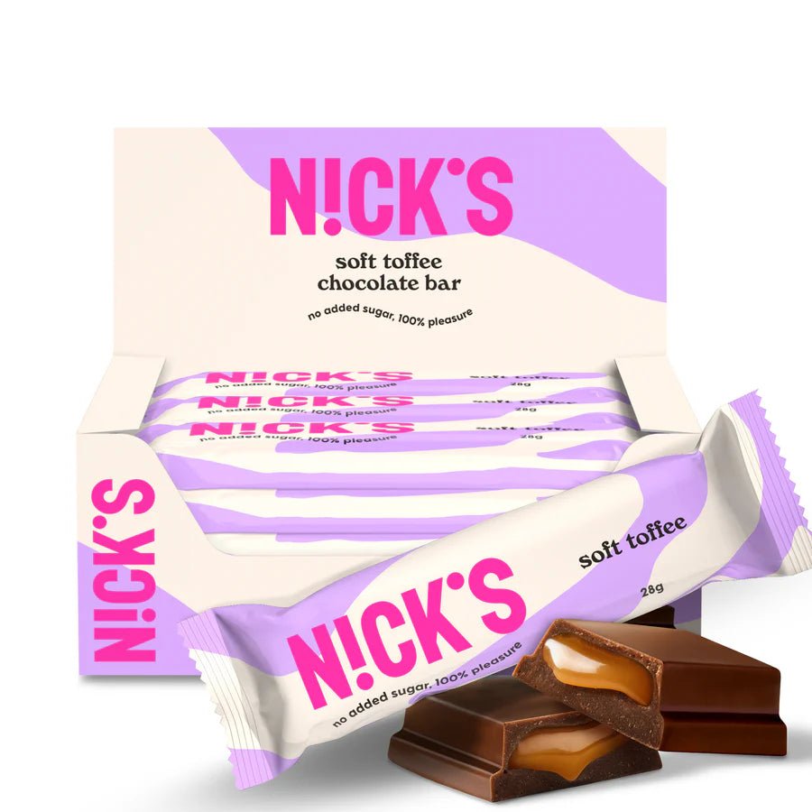 NICK'S - Šokolaad ''Soft toffee'' 15 x 28g - njom.ee