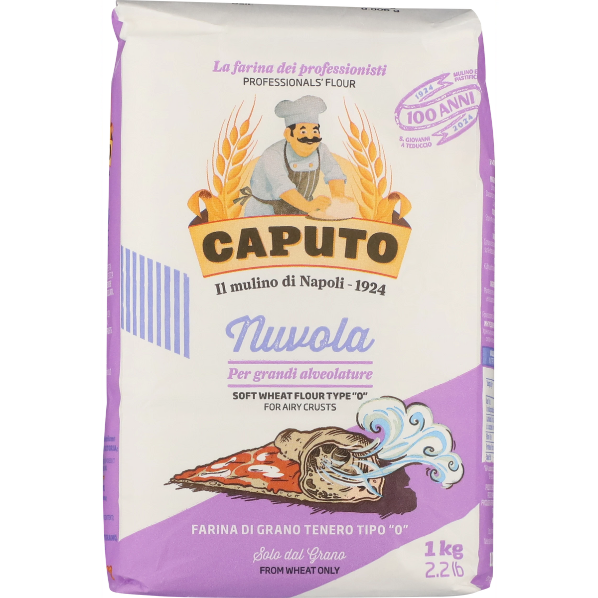 Caputo Nuvola 0-tüüpi pitsajahu 1kg
