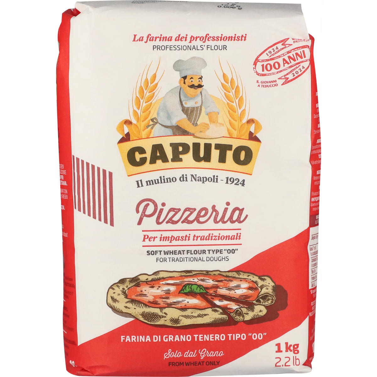 Caputo Pizzeria 00-tüüpi pitsajahu 1kg