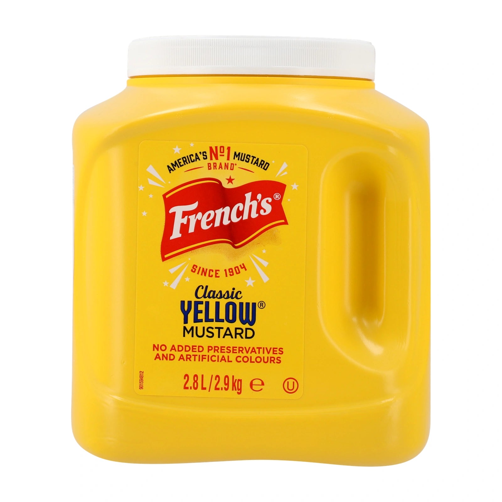 Классическая жёлтая горчица French’s 2,98 кг