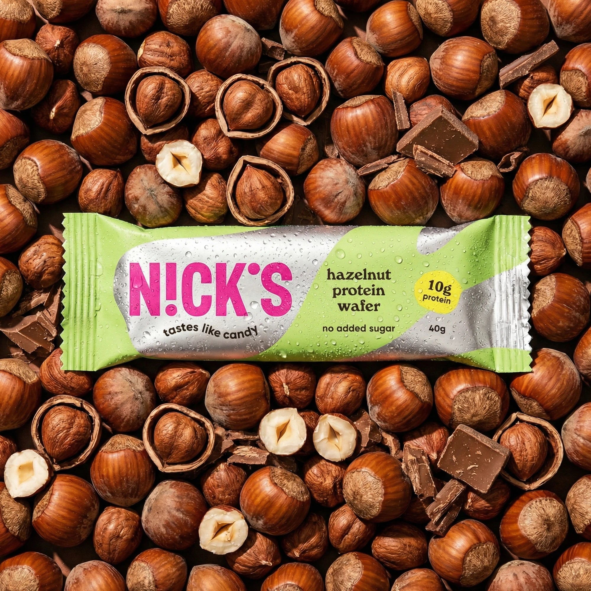 NICK'S Hazelnut Protein Wafer 40 g