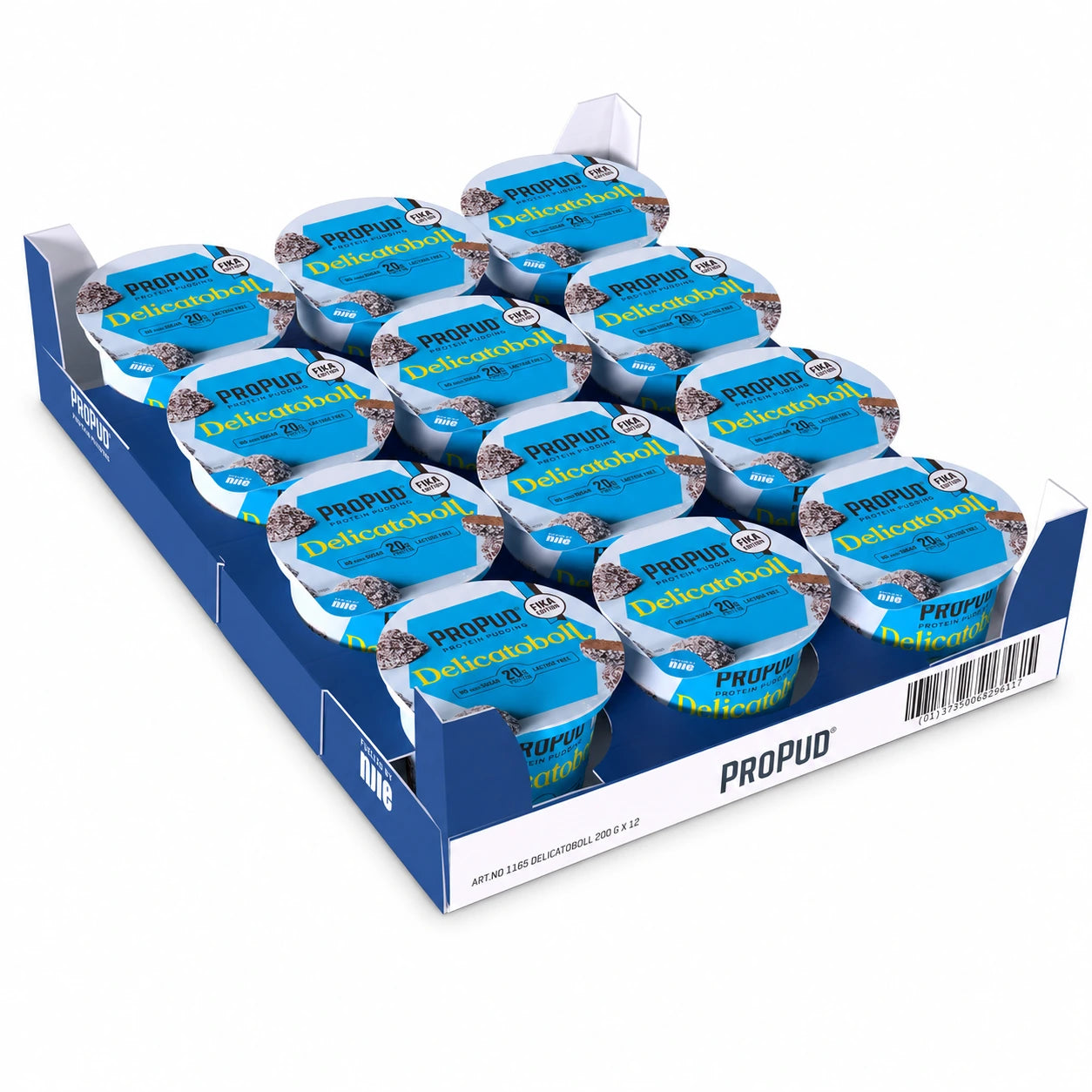 ProPud Delicatoball Protein Pudding Box of 12