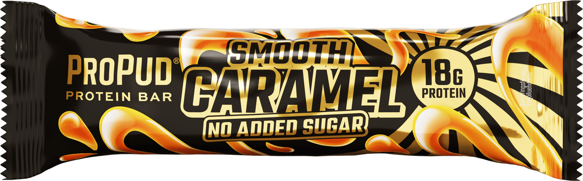 NJIE ProPud Smooth Caramel Protein Bar Box of 12