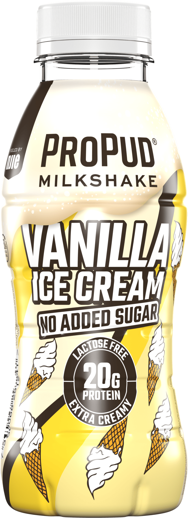 NJIE ProPud Vanilla Ice Cream Protein Shake Box of 8