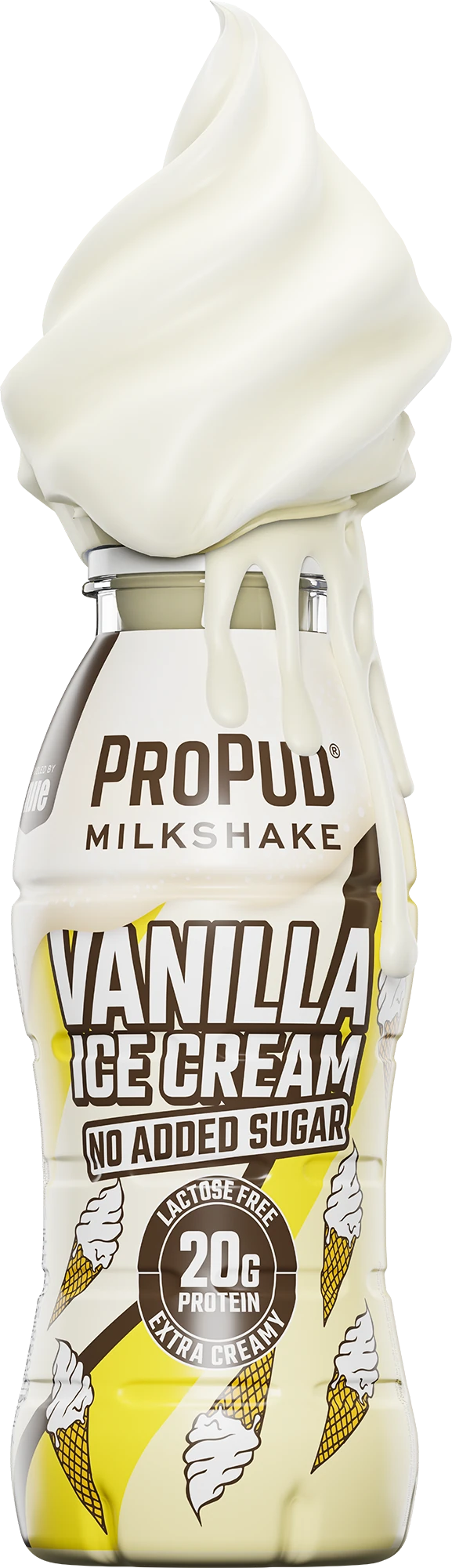 ProPud Vanilla Ice Cream baltyminis kokteilis 330mL – 8 vnt. dėžutėje
