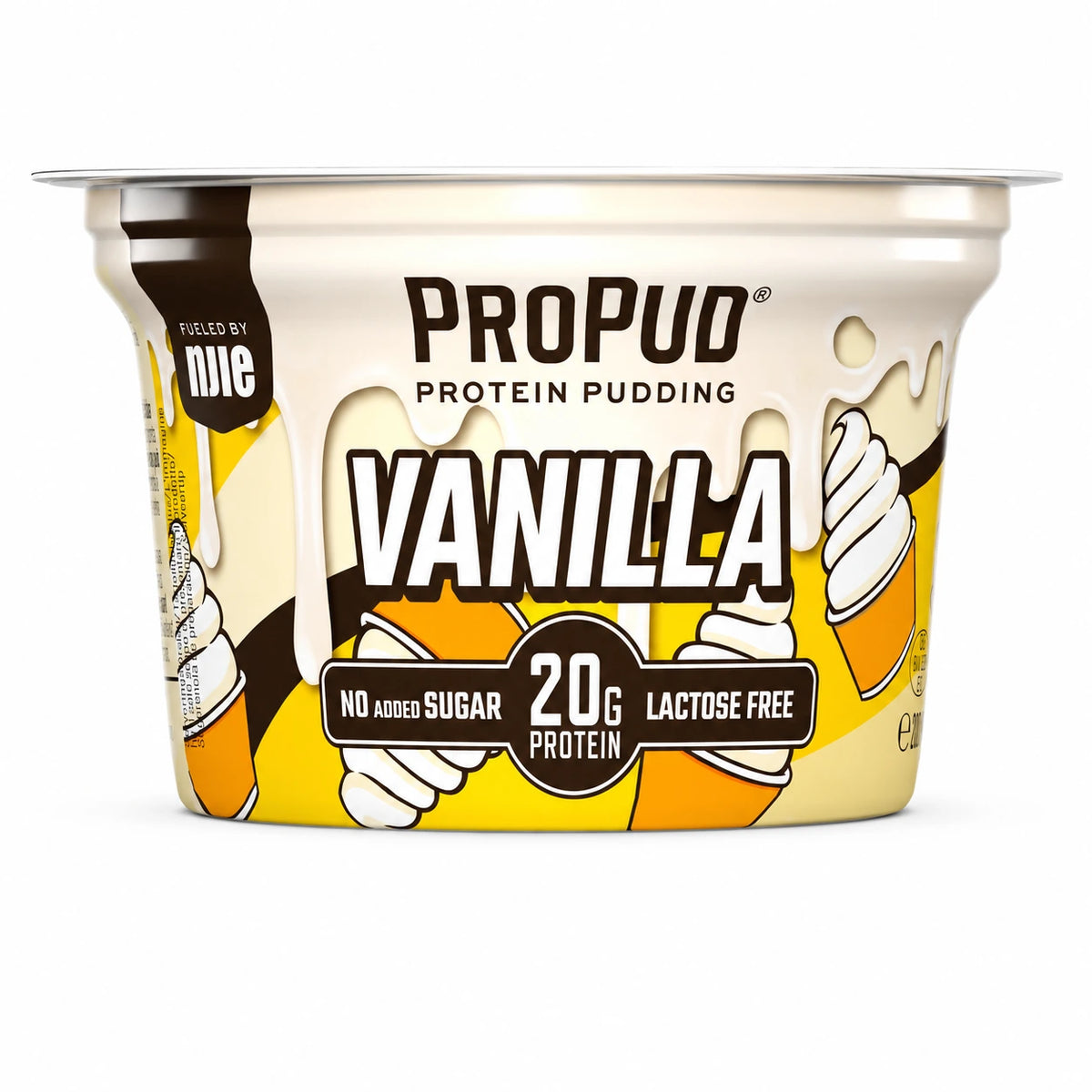 ProPud vanilės baltyminis pudingas 200g – 12 vnt. dėžutėje