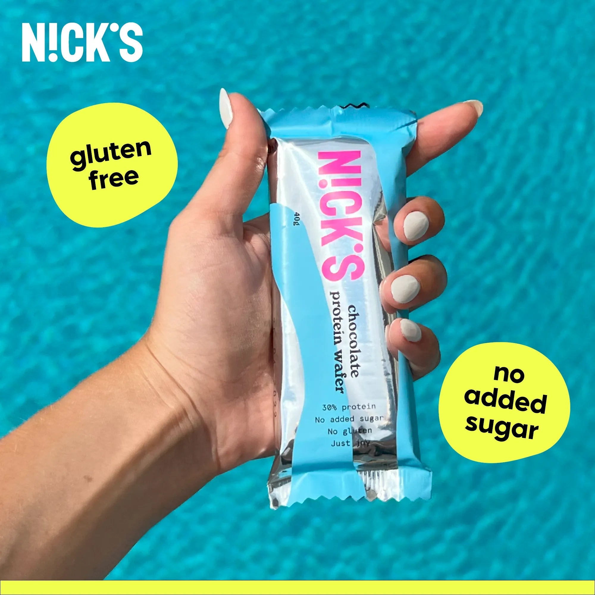 NICK'S Chocolate Protein Wafer 40 g