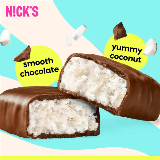 NICK'S - Šokolaad "coconut" 15 x 40g - njom.ee