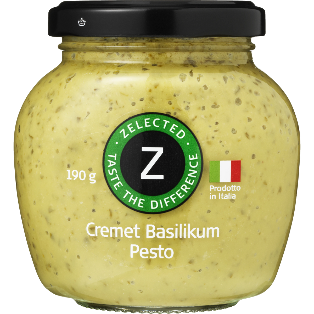 Z kreminis bazilikų pesto 190g